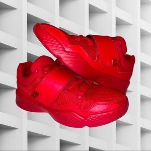 Air Jordan J23 Triple Red Sneakers Size 7Y USED